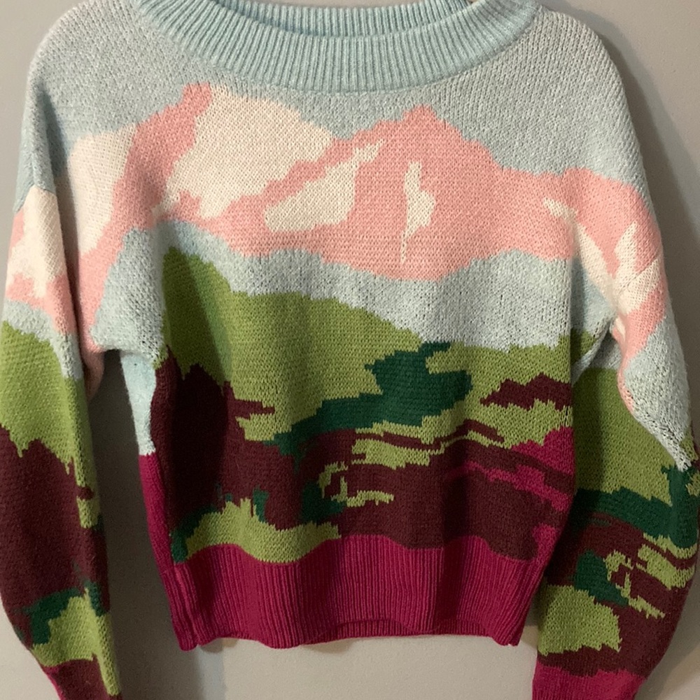 colorful sweater
